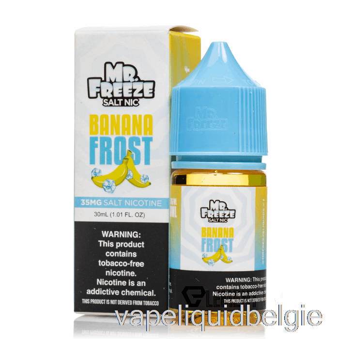 Vape Vloeibare Banaanvorst - Mr Vrieszouten - 30 Ml 35 Mg